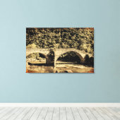 EFFET GRUNGE sur médiéval sur impression sur toile (Insitu (Plancher de Bois))