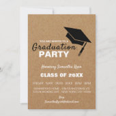 Effet Kraft, Casquette de grade, Invitation de la (Devant)