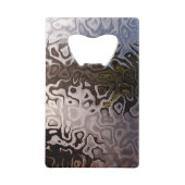 Effet miroitant gris Brown décoré d'un monogramme (Dos)