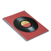 Effet noir de disque vinyle - jours de carnet de (Côté Droit)