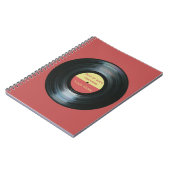Effet noir de disque vinyle - jours de carnet de (Côté gauche)
