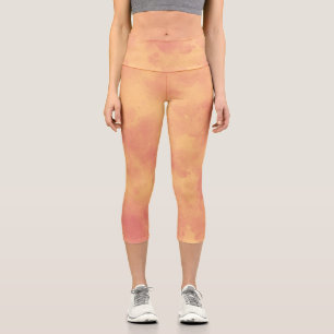 Effet nuageux Tropical Sunrise sur les Leggings Ca