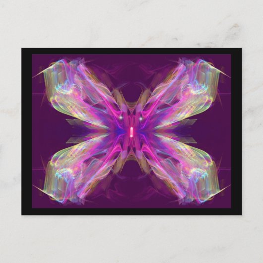 EFFET PAPILLON CARTE POSTALE (Devant)