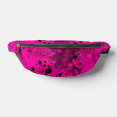 Effet Retro Paint Splatter rose et noir (Poser)