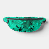 Effet Retro Paint Splatter Vert & Noir (Poser)
