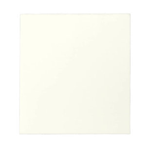 Efficiënt ivoor kleur minimalistisch gewoon modern notitieblok