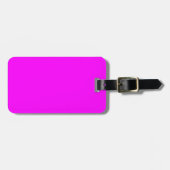 Efficiënt Roze Bagagelabel (Voorkant horizontaal)