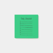 Efficiënte dagelijkse checklist Post-IT Notes (gro (Voorkant)