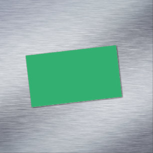 Efficiënte groene achtergrond magnetisch visitekaartje