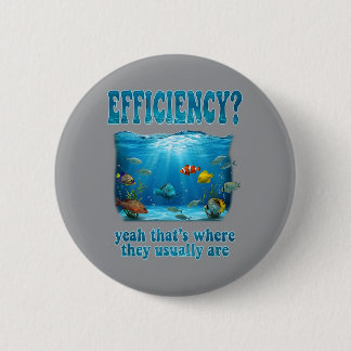 Efficiëntie waar ze gewoon aquarium Fiank zijn Ronde Button 5,7 Cm