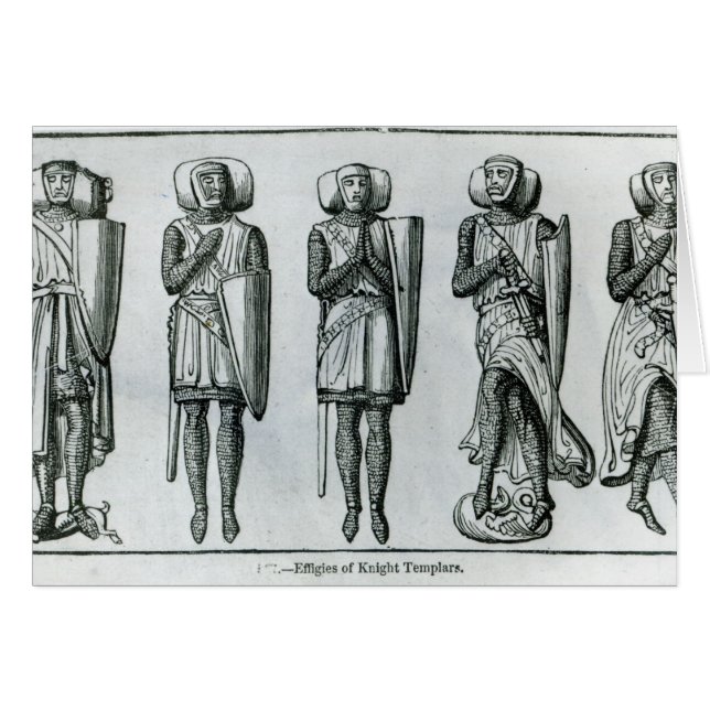 Effigies de chevalier Templars (Devant horizontal)