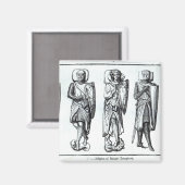 Effigies of Knight Templars Magneet (Voorkant / Achterkant)
