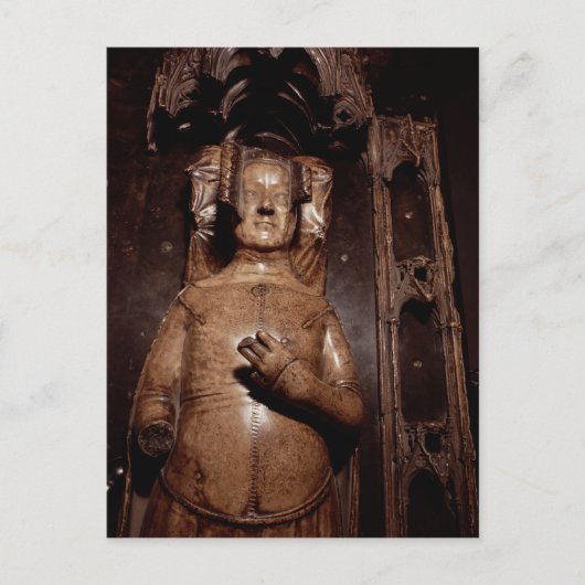 Effigy of Philippa of Hainault Briefkaart (Voorkant)