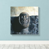 Effigy of William Marshal Earl of Pembroke Canvas Afdruk (Insitu (Houten vloer))