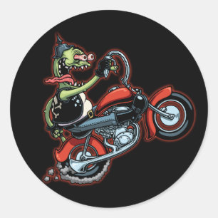 Effin' Efrem Ronde Sticker