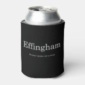 Effingham-Koelbox Blikjeskoeler (Blikje Voorkant)
