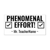 "EFFORT PHÉNOMÉNIAL !" Classement du tampon en cao (Impression)