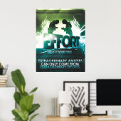 EFFORT - POSTER MOTIVATIONNEL (Bureau à domicile)