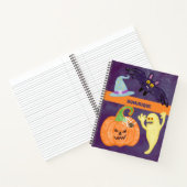 Éffrayant Carnet spiral d'Halloween (Intérieur)