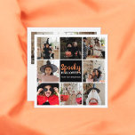 Éffrayant Carte photo Halloween<br><div class="desc">Calligraphie script moderne.</div>