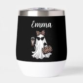 Éffrayant Chic Nom personnalisé Leopard Holiday Ha (Avant)