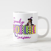 Éffrayant Collie Halloween mug (Droite)