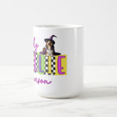 Éffrayant Collie Halloween Mug (Centre)