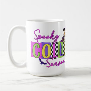 Éffrayant Collie Halloween Mug