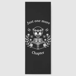 Éffrayant Cute Skeleton Livre Lover Signet