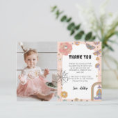 Éffrayant Fantôme Anniversaire Photo Carte de reme (Debout devant)