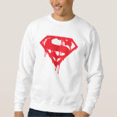 Éffrayant goutte de sang Imprimer Sweatshirt d'Hal (Devant)