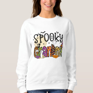 Éffrayant grand-mère sweatshirt Halloween