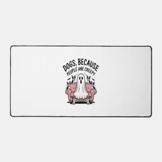 Éffrayant Halloween Chien Fantôme Éffrayant (Recto)