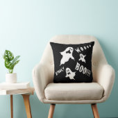 Éffrayant Halloween Fantômes Jeter Coussin (Chaise)