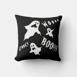 Éffrayant Halloween Fantômes Jeter Coussin