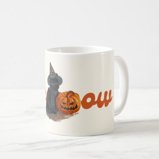 Éffrayant Halloween Mug - Citrouille, Fantôme & So (Devant droit)
