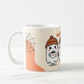 Éffrayant Halloween Mug - Citrouille, Fantôme & So (Gauche)