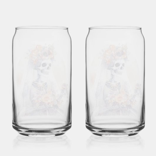 Éffrayant Halloween Squelette ensemble de Drinkwar (Verso)