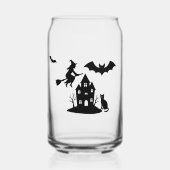 Éffrayant Hauné Maison & Sorcière Silhouette | (Recto)