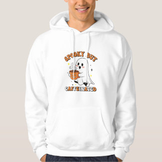 Éffrayant Mais Caffiné Cute Ghost Sweat - shirts à
