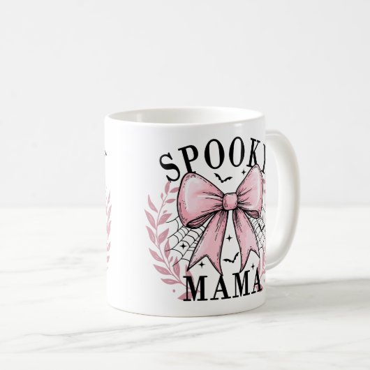 Éffrayant Mama Mug (Devant droit)