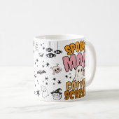 Éffrayant Maman Coffee Cri Mug - 11oz (Devant droit)