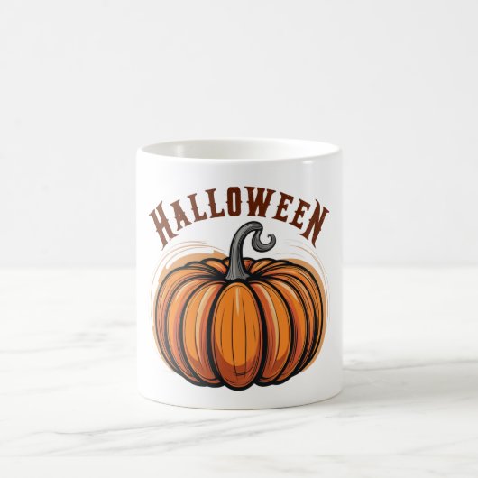 Effrayant Mug Citrouille Halloween (Centre)