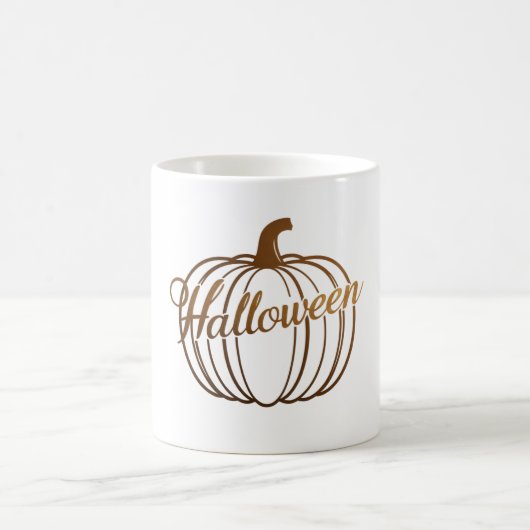 Effrayant Mug Citrouille Halloween (Centre)