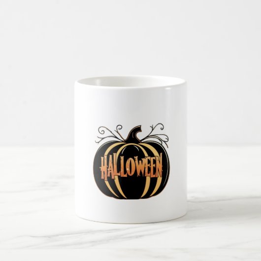 Effrayant Mug Citrouille Halloween (Centre)