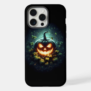 Éffrayant nature brillant Halloween citrouille