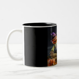 Éffrayant Scarecrow Halloween Mug