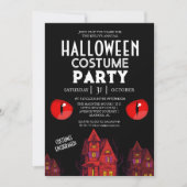 Éffrayant | Simple halloween Invitation de groupe (Devant)