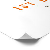 Éffrayant Un Halloween 1er anniversaire Affiche de (Coin)