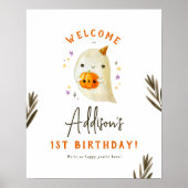 Éffrayant Un Halloween 1er anniversaire Affiche de (Devant)